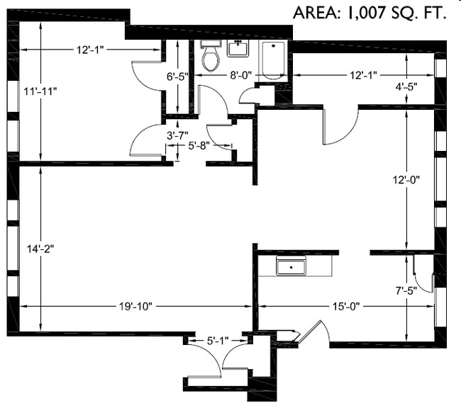 1BR/1BA - Roy Vue Apartments