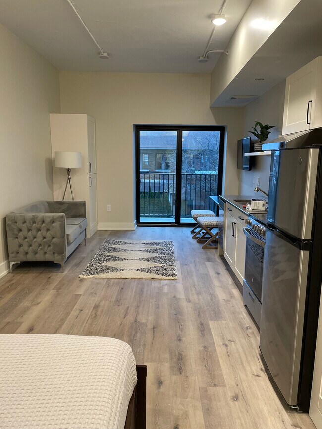 Studio living room - Beautiful Studio and One Bedrooms West Grand Neighborhood