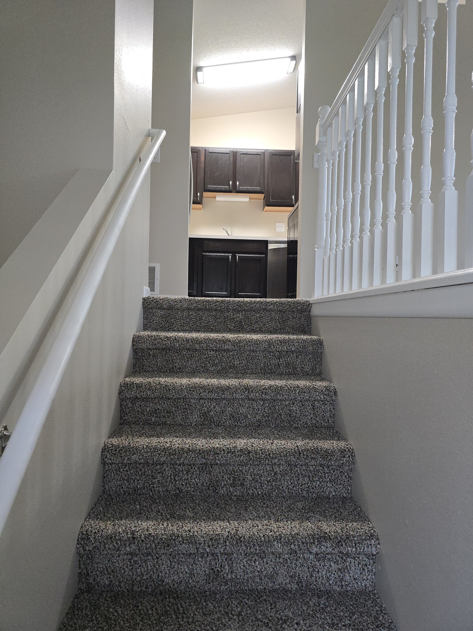 Staircase looking upstairs - 994 38 1/2 Ave W