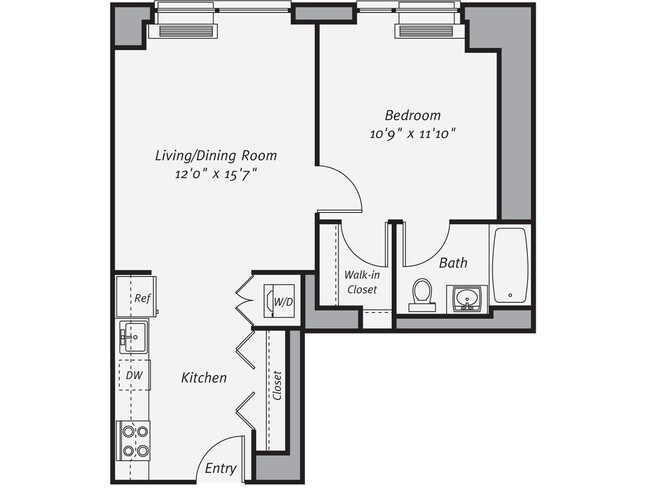 Floorplan - Avalon Riverview South Tower