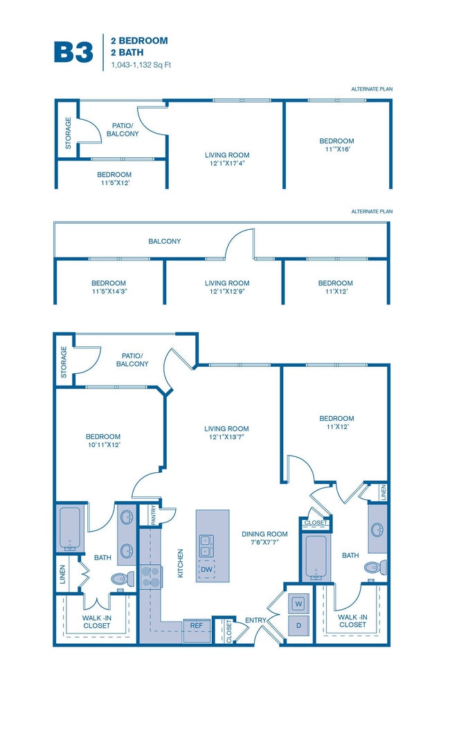 Floorplan - Windsor Addison Apartments