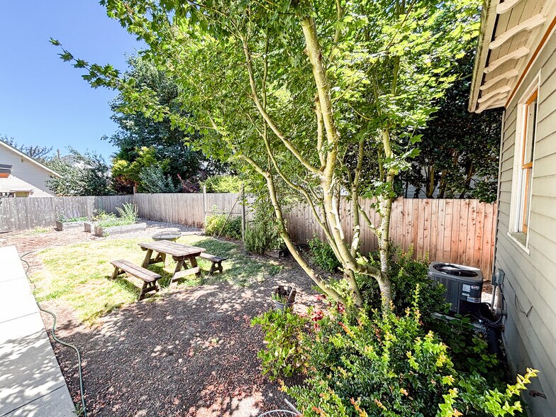 Backyard - 527 NE Fargo St