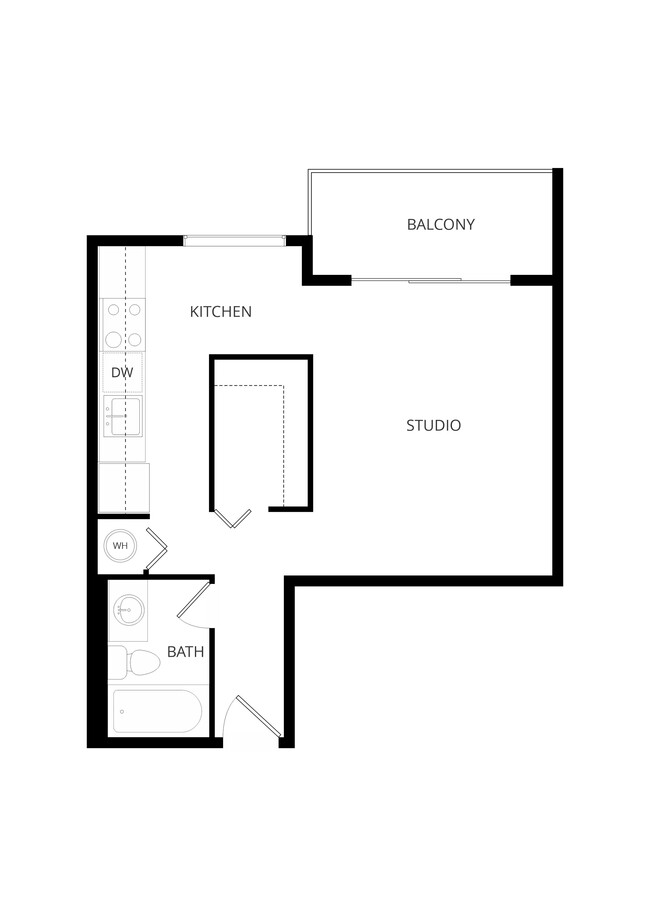 Floorplan - The Outlook Apartments