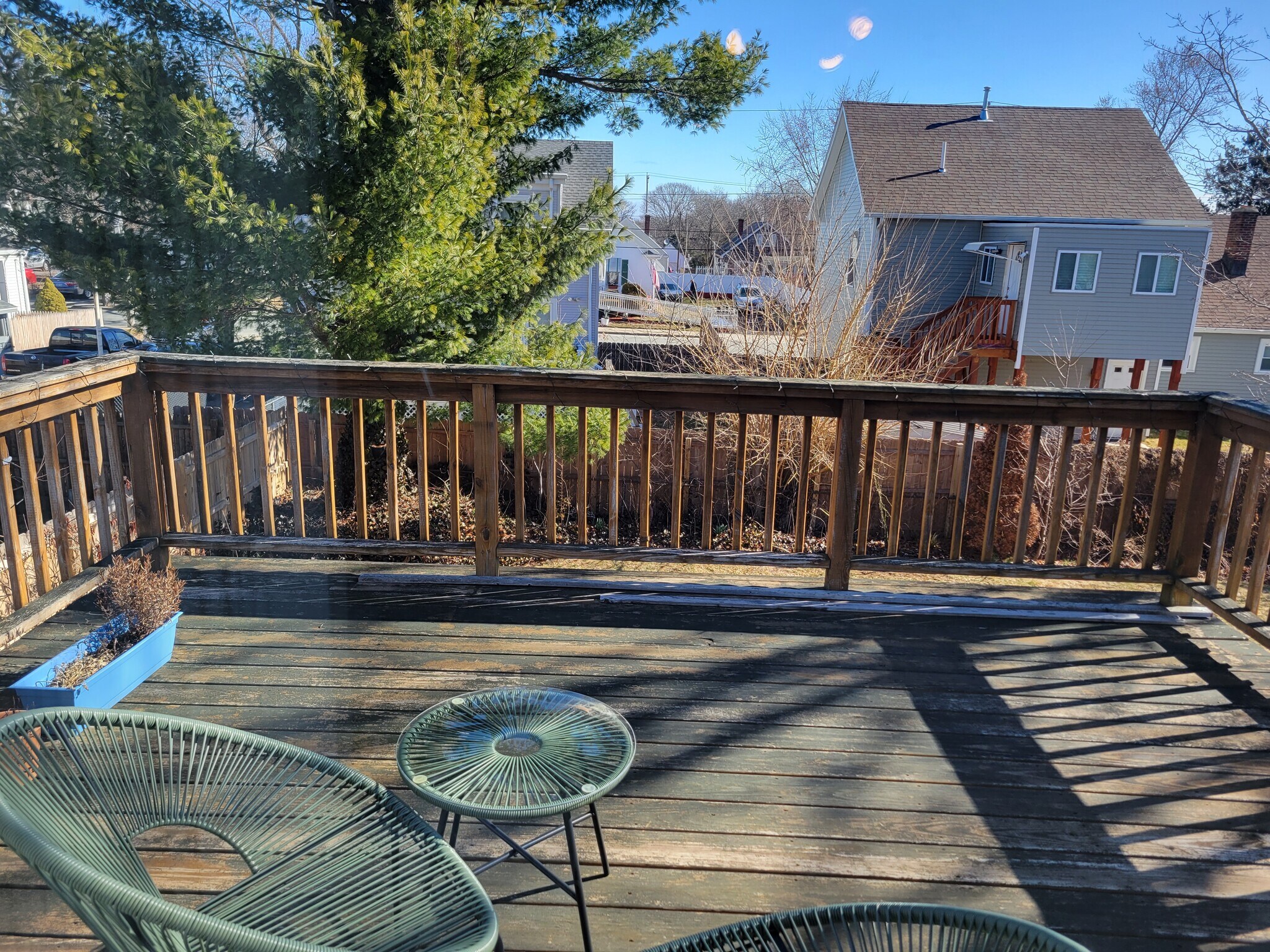 Backyard view - 103 Fiat Ave