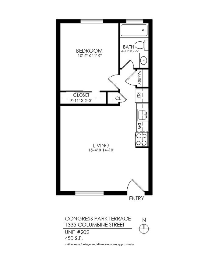Floorplan - Congress Park Terrace