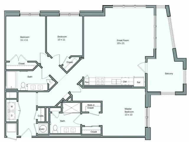 Floorplan - Lerner Windmill Parc