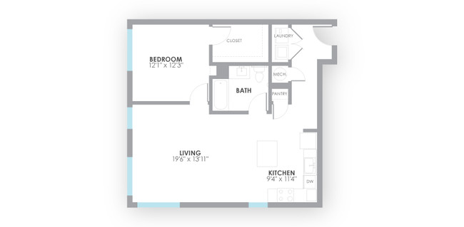 Floorplan - AMP Luxury Apartments