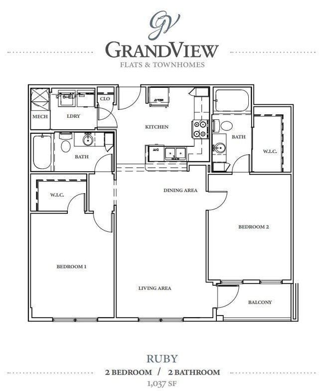 Ruby - GrandView Flats and Townhomes