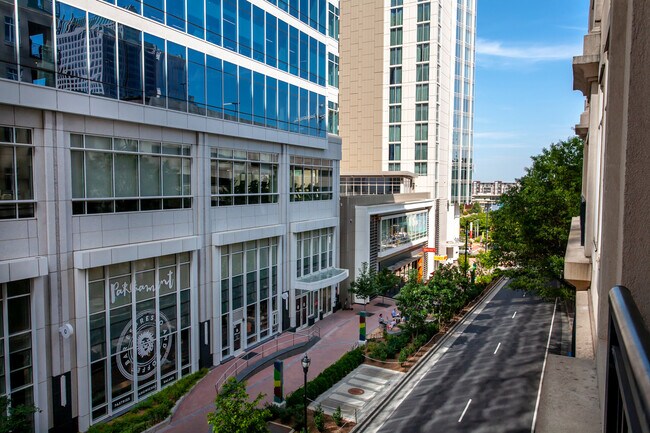 View from Balcony - 230 S Tryon St