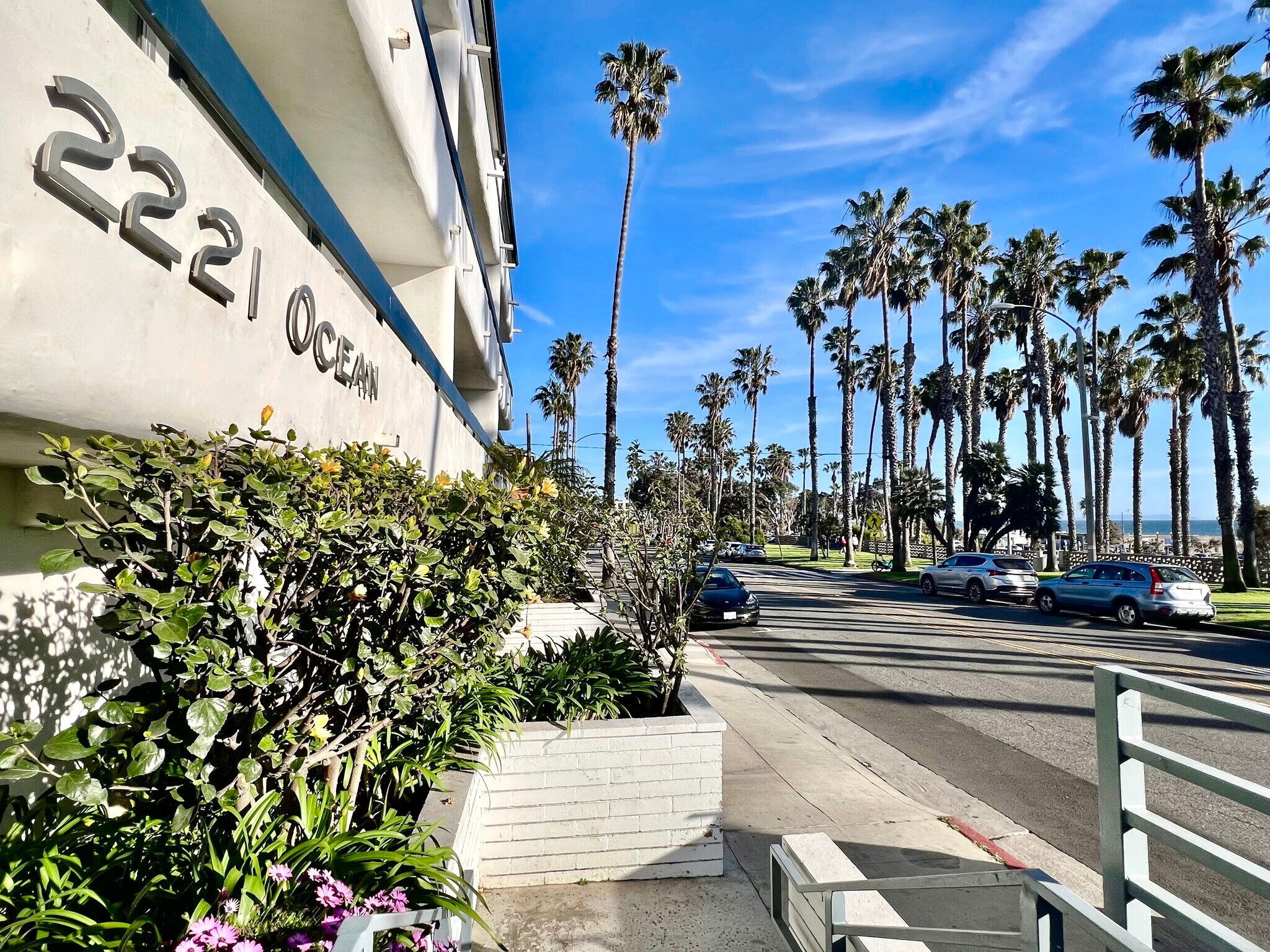 Gated building entry and secure garage parking included - 2221 Ocean Ave