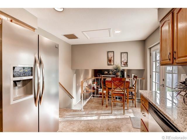 short stairs to family room - 7091 Beech Street
