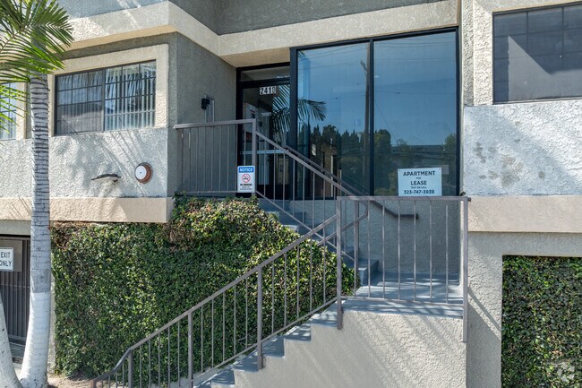 Entrance - West Temple Apartments