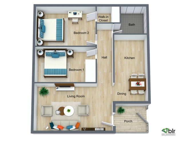 Floorplan - The Gardens of Fair Oaks