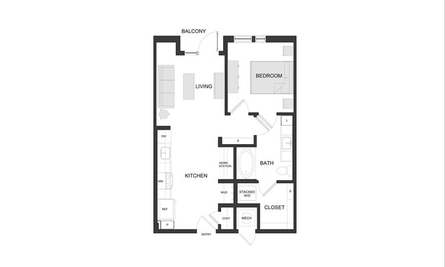 Floorplan - The Annabel at Assembly Park