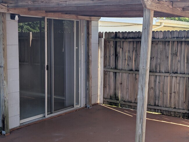 Backyard patio - 6751 Carnelian Ave