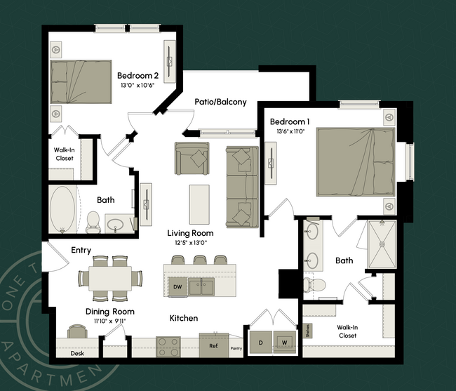 Floorplan - One Town Park