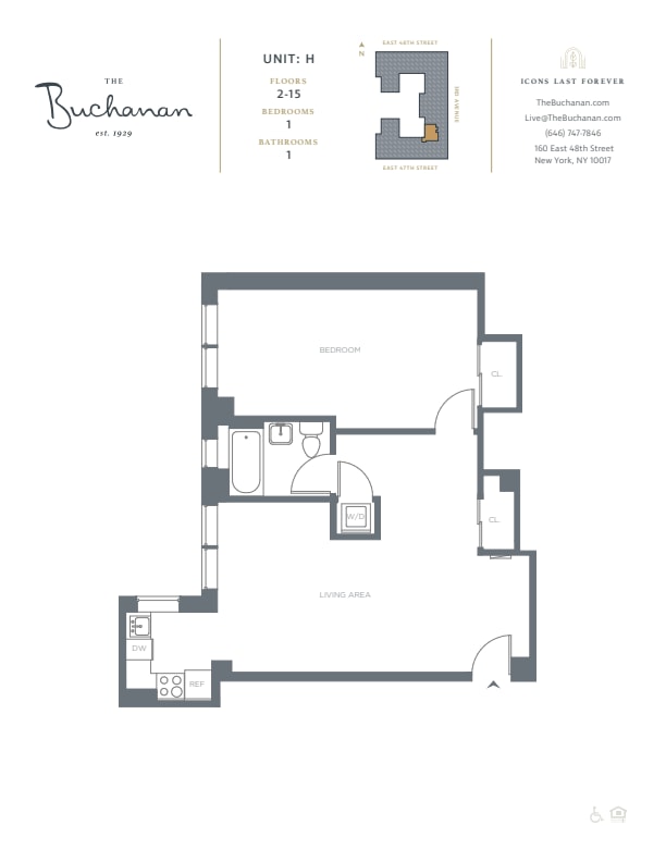 Floorplan - The Buchanan