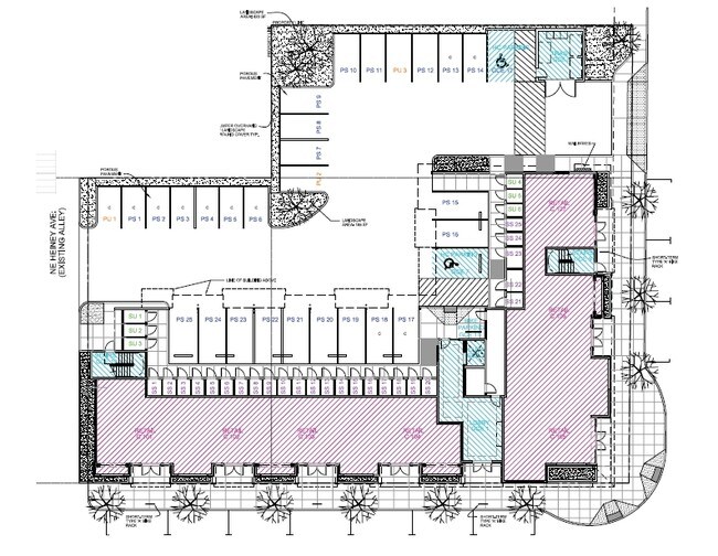 Ground Floor Retail, Floor Plan - Beranger Condominiums