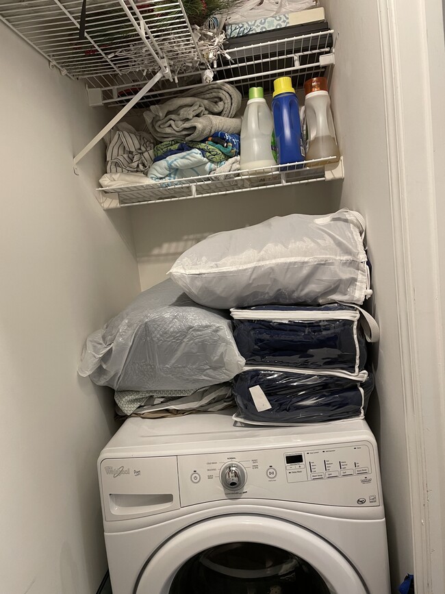 Washer and dryer included with unit - 417 Olmsted Park Pl