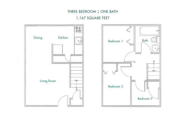 Floorplan - The Residences at Pine Knoll