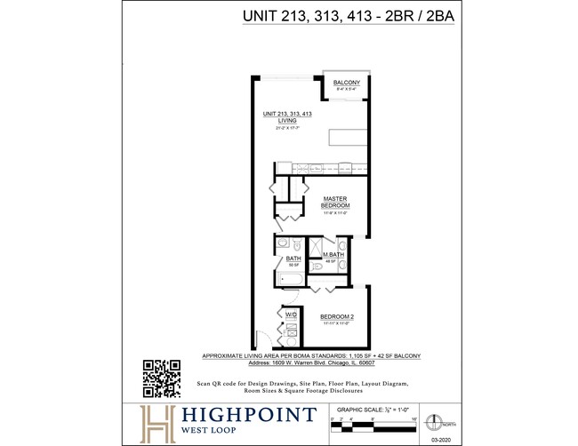 Floorplan - HIGHPOINT West Loop