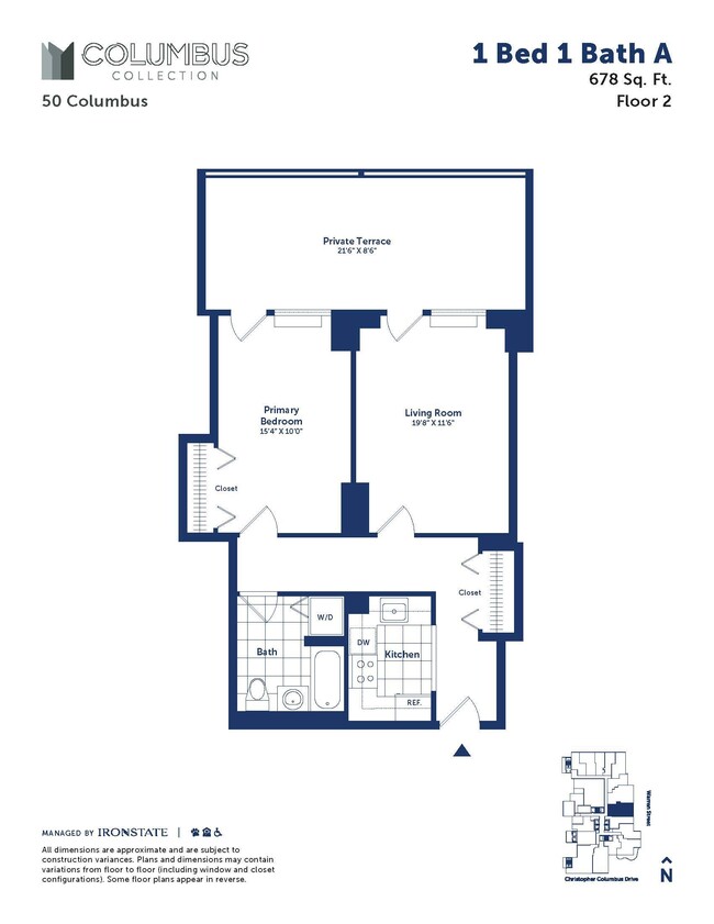 Floorplan - 50 Columbus