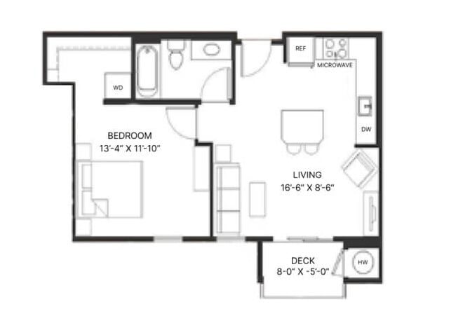 Floorplan - Peregrine Place Apartments