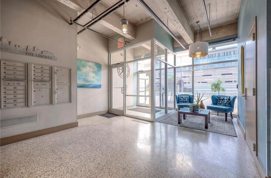 Lobby and mail room - 360 W Pershing Rd
