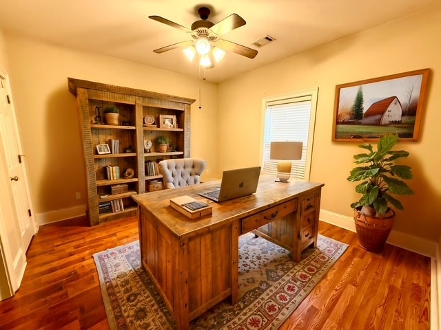 bedroom (virtually staged as office) - 361 E Longleaf Dr