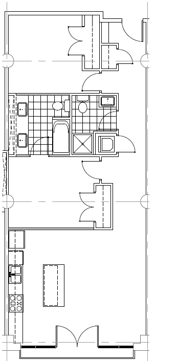 2BR/2BA - Chesapeake Lofts