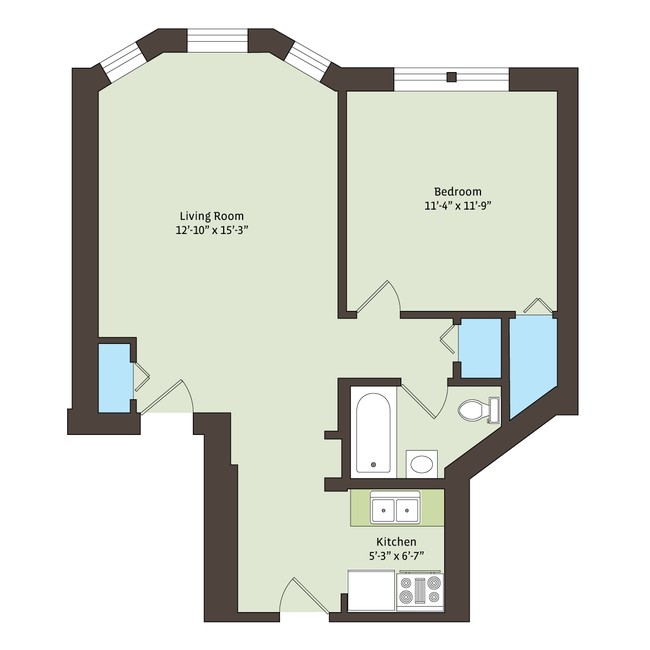 Floorplan - 925 East 46th Street