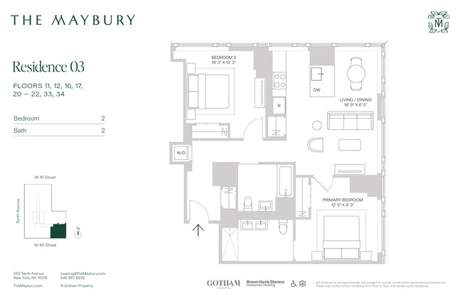 Floorplan - The Maybury