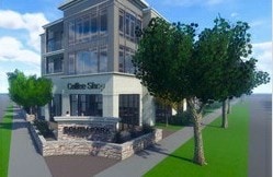 Corner View Rendering - 600 W Talcott Rd