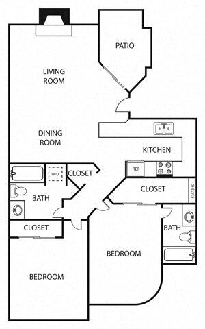 Floorplan - Lake Village West