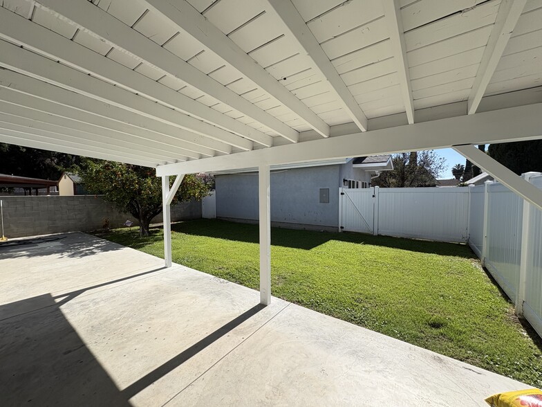 Backyard - 15344 Leadwell St