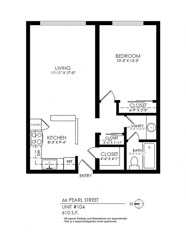 Floorplan - 66 Pearl
