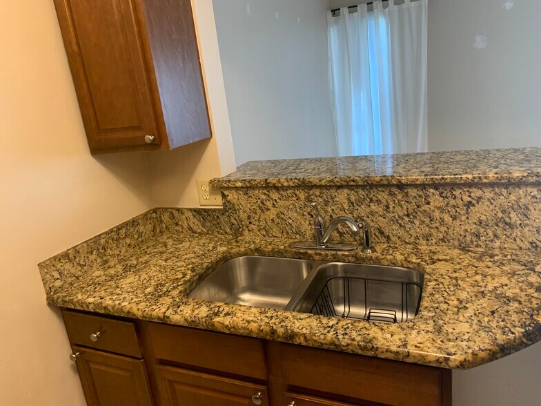 Granite in kitchen - 250 N Banana River Dr