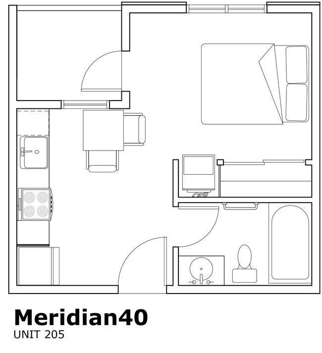 Floorplan - Meridian 40