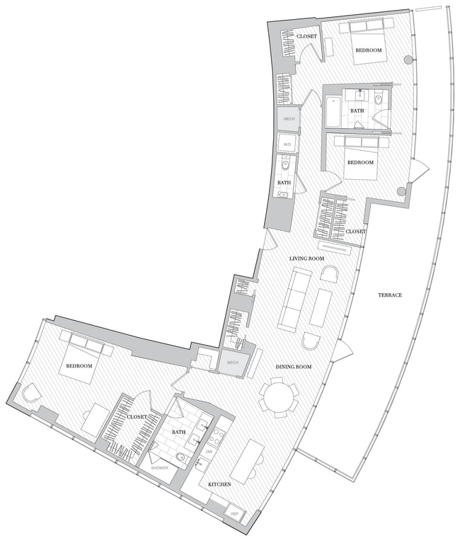 Floorplan - The Hepburn