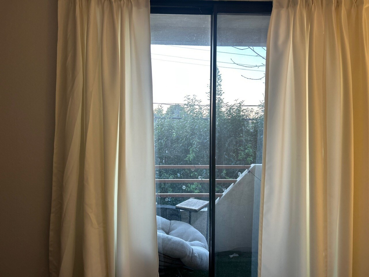 blackout curtains - 3913 N Virginia Rd