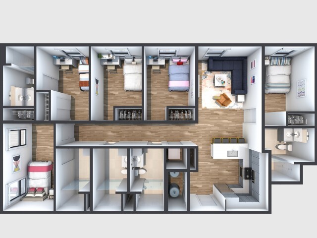 Floor Plan 5A - The Walk