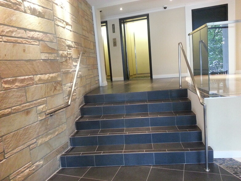 Stairs from Lobby - 3601 Wisconsin Ave NW