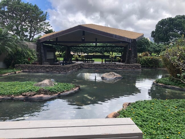 Barbeque area - 1255 Nuuanu Ave