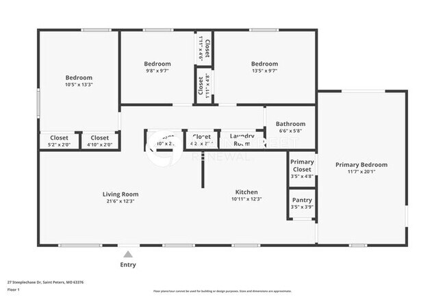 Building Photo - 3 Bedroom Pet-Friendly Home in St Peters, MO with Main Street Renewal