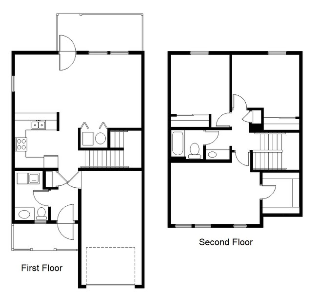 Floorplan - Brickstone Townhomes