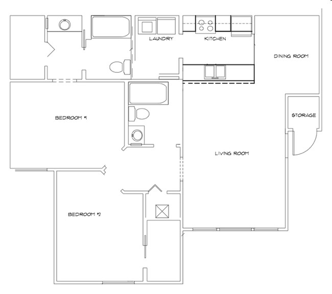 2BR/2BA - Creekside at Bellemeade