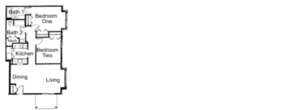 2BR/2BA - Apartments at Iron Ridge