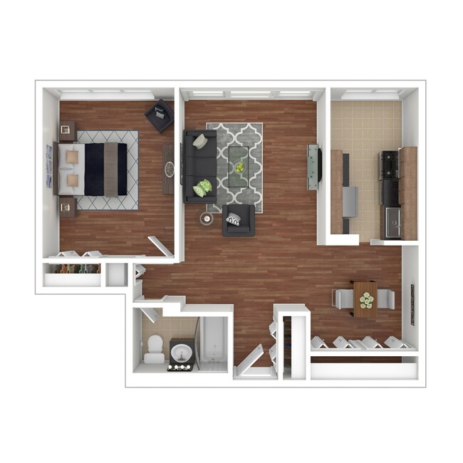 Floorplan - Colesville Towers Apartments