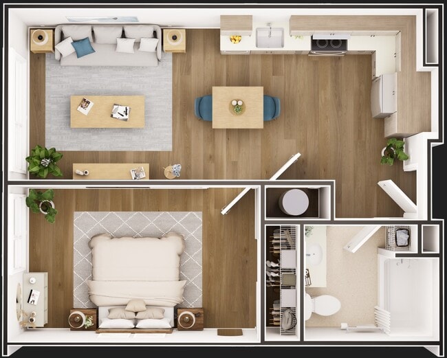 1 Bedroom - Connection Angle Lake