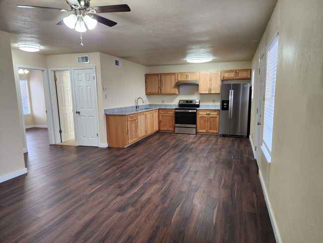 Living-Kitchen - DELMAR PLACE APARTMENTS